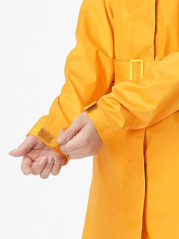 Zeel Diva Yellow Trench Coat
