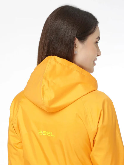 Zeel Diva Yellow Trench Coat