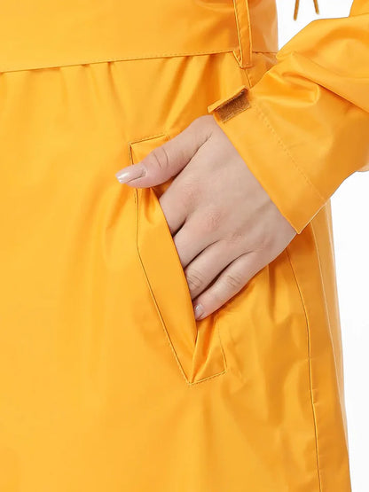 Zeel Diva Yellow Trench Coat