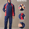 Navy & Red