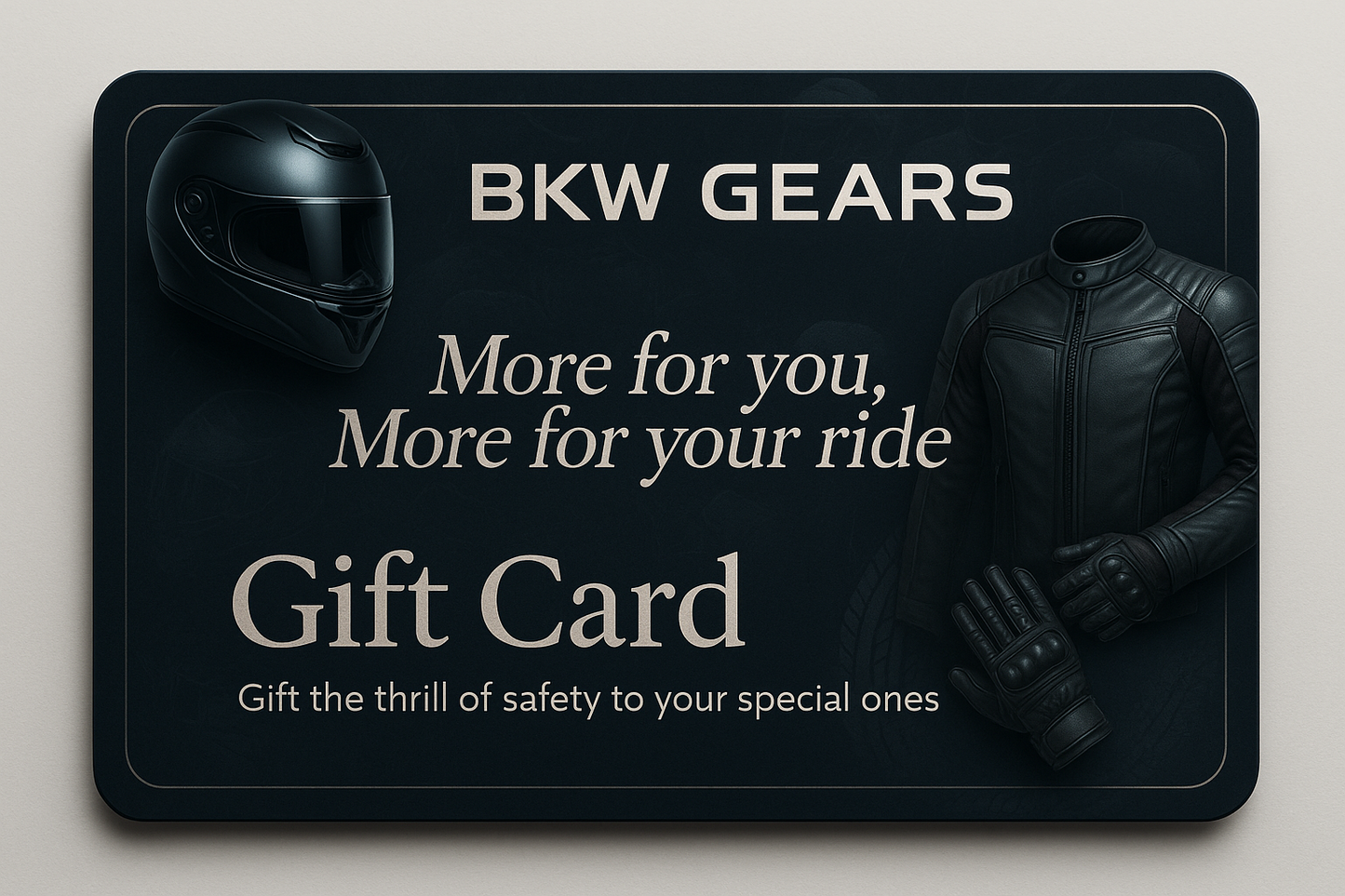 BKW Gears - Riding DNA - Gift Card
