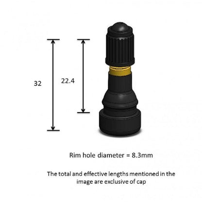 TUBELESS VALVE E BIKE