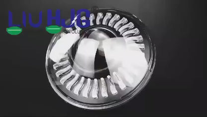 HJG 7 Inch White LED Headlight Chakra