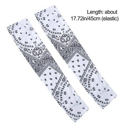 ICE SILK PRINTED HALF HAND SLEEVES