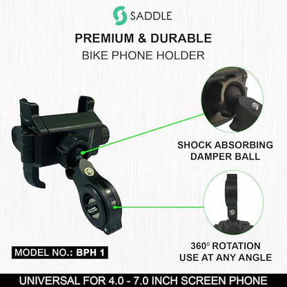 SADDLE BPH 1 BIKE PHONE HOLDER