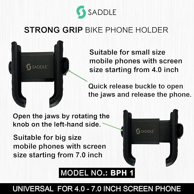 SADDLE BPH 1 BIKE PHONE HOLDER