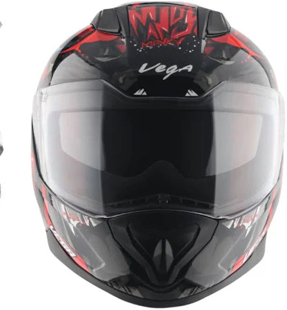 Rapid DV Mandy Monkey Helmet with Spoiler and extra Smoke visor