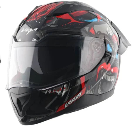 Rapid DV Mandy Monkey Helmet with Spoiler and extra Smoke visor
